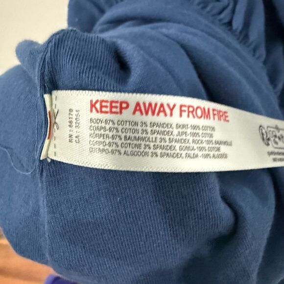 Free People FP Beach Ruched Side Bubble Hem Maxi Dress - Blue XL - Picture 5 of 6